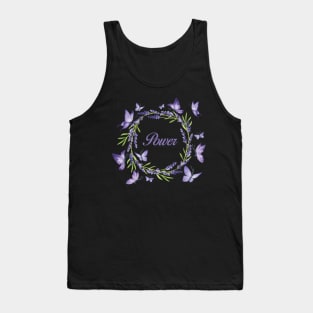 Purple Power Tank Top